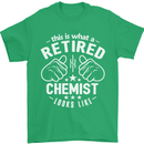 This Is What a Retired Chemist Looks Like Mens T-Shirt Cotton Gildan Irish Green