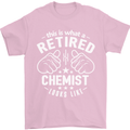 This Is What a Retired Chemist Looks Like Mens T-Shirt Cotton Gildan Light Pink