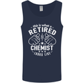 This Is What a Retired Chemist Looks Like Mens Vest Tank Top Navy Blue
