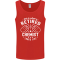 This Is What a Retired Chemist Looks Like Mens Vest Tank Top Red