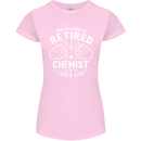 This Is What a Retired Chemist Looks Like Womens Petite Cut T-Shirt Light Pink