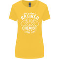 This Is What a Retired Chemist Looks Like Womens Wider Cut T-Shirt Yellow
