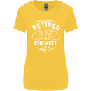 This Is What a Retired Chemist Looks Like Womens Wider Cut T-Shirt Yellow