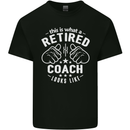 This Is What a Retired Coach Looks Like Mens Cotton T-Shirt Tee Top Black