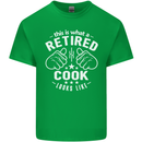 This Is What a Retired Cook Looks Like Mens Cotton T-Shirt Tee Top Irish Green