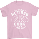 This Is What a Retired Cook Looks Like Mens T-Shirt Cotton Gildan Light Pink