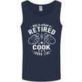 This Is What a Retired Cook Looks Like Mens Vest Tank Top Navy Blue