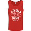 This Is What a Retired Cook Looks Like Mens Vest Tank Top Red