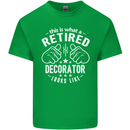 This Is What a Retired Decorator Looks Like Mens Cotton T-Shirt Tee Top Irish Green