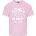 This Is What a Retired Dentist Looks Like Mens Cotton T-Shirt Tee Top Light Pink