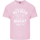 This Is What a Retired Dentist Looks Like Mens Cotton T-Shirt Tee Top Light Pink