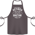 This Is What a Retired Doctor Looks Like Cotton Apron 100% Organic Dark Grey