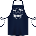 This Is What a Retired Doctor Looks Like Cotton Apron 100% Organic Navy Blue