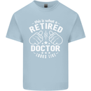 This Is What a Retired Doctor Looks Like Mens Cotton T-Shirt Tee Top Light Blue