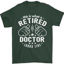 This Is What a Retired Doctor Looks Like Mens T-Shirt Cotton Gildan Forest Green