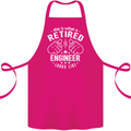 This Is What a Retired Engineer Looks Like Cotton Apron 100% Organic Pink