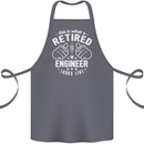 This Is What a Retired Engineer Looks Like Cotton Apron 100% Organic Steel