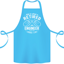 This Is What a Retired Engineer Looks Like Cotton Apron 100% Organic Turquoise