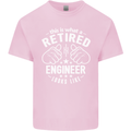 This Is What a Retired Engineer Looks Like Mens Cotton T-Shirt Tee Top Light Pink