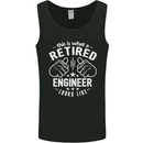 This Is What a Retired Engineer Looks Like Mens Vest Tank Top Black
