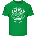 This Is What a Retired Farmer Looks Like Mens Cotton T-Shirt Tee Top Irish Green
