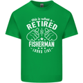 This Is What a Retired Fisherman Looks Like Mens Cotton T-Shirt Tee Top Irish Green