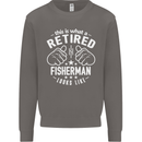 This Is What a Retired Fisherman Looks Like Mens Sweatshirt Jumper Charcoal