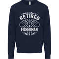 This Is What a Retired Fisherman Looks Like Mens Sweatshirt Jumper Navy Blue
