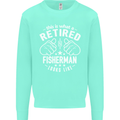 This Is What a Retired Fisherman Looks Like Mens Sweatshirt Jumper Peppermint