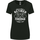 This Is What a Retired Fisherman Looks Like Womens Wider Cut T-Shirt Black