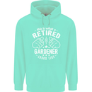 This Is What a Retired Gardener Looks Like Mens 80% Cotton Hoodie Peppermint