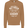 This Is What a Retired Gardener Looks Like Mens Sweatshirt Jumper Caramel Latte