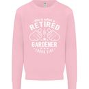 This Is What a Retired Gardener Looks Like Mens Sweatshirt Jumper Light Pink