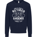 This Is What a Retired Gardener Looks Like Mens Sweatshirt Jumper Navy Blue