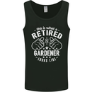This Is What a Retired Gardener Looks Like Mens Vest Tank Top Black