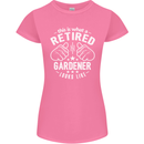 This Is What a Retired Gardener Looks Like Womens Petite Cut T-Shirt Azalea