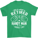This Is What a Retired Handy Man Looks Like Mens T-Shirt Cotton Gildan Irish Green