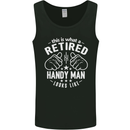 This Is What a Retired Handy Man Looks Like Mens Vest Tank Top Black