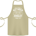 This Is What a Retired Journalist Looks Like Cotton Apron 100% Organic Khaki