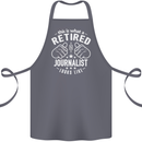 This Is What a Retired Journalist Looks Like Cotton Apron 100% Organic Steel
