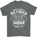 This Is What a Retired Judge Looks Like Mens T-Shirt Cotton Gildan Charcoal
