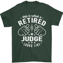 This Is What a Retired Judge Looks Like Mens T-Shirt Cotton Gildan Forest Green