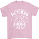This Is What a Retired Judge Looks Like Mens T-Shirt Cotton Gildan Light Pink
