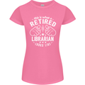 This Is What a Retired Librarian Looks Like Womens Petite Cut T-Shirt Azalea