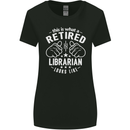 This Is What a Retired Librarian Looks Like Womens Wider Cut T-Shirt Black