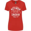 This Is What a Retired Librarian Looks Like Womens Wider Cut T-Shirt Red