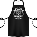 This Is What a Retired Midwife Looks Like Cotton Apron 100% Organic Black