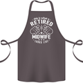This Is What a Retired Midwife Looks Like Cotton Apron 100% Organic Dark Grey