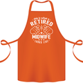 This Is What a Retired Midwife Looks Like Cotton Apron 100% Organic Orange
