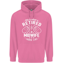 This Is What a Retired Midwife Looks Like Mens 80% Cotton Hoodie Azelea